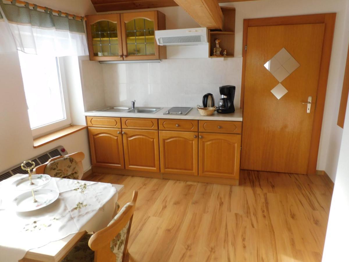 Haus Eugen Lägenhet Presseck Exteriör bild